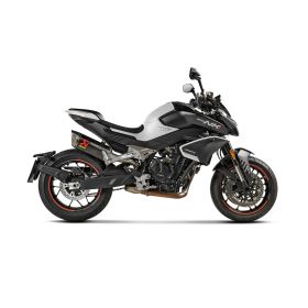 Marmitta Slip-On AKRAPOVIC in carbonio per CFMOTO 800NK