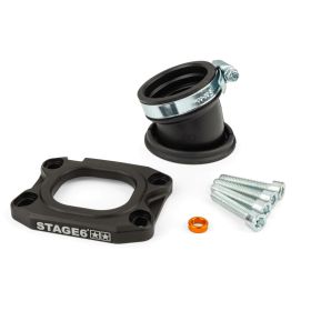 STAGE6 360° Black Intake Manifold for PWK 30-36mm