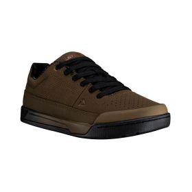 LEATT MTB Flat 2.0 Shoes Earth Brown with WaffleGrip Pro and RideGrip™ Pro Sole