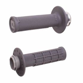 Manopole ODI GRIPS Micro-X bloccaggio rapido 28mm-29mm grafite/argento half waffle