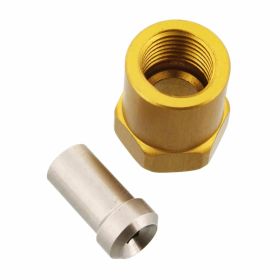 Raccordement de tuyau de frein JMT filetage interne mobile doré TYP611 M10x1