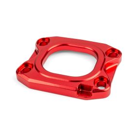 Piastra collettore aspirazione STAGE6 360° D.40 rosso AM6/DERBI