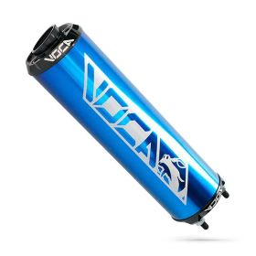 Voca Racing Blau/Schwarz CNC Auspuff