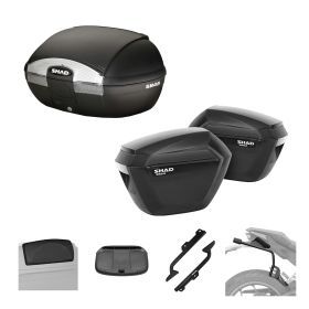 SHAD Kit SH45 top case and SH23K cases 3P for YAMAHA MT09
