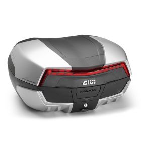 Kit bauletto GIVI MAXIA 5 alluminio rosso 58L per ZONTES 703F ADVENTURE