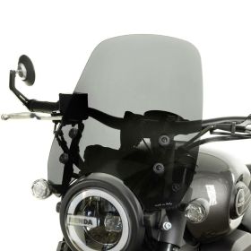 Cupolino Alto ISOTTA Fumè scuro 390x345mm per KEEWAY v302 c