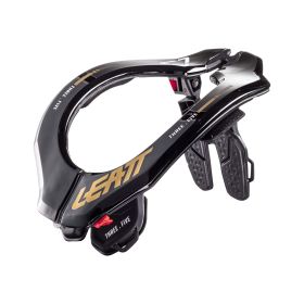 Protezione collo moto LEATT 3.5 nero bronzo certificazione CE