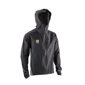 LEATT Hydradri 6.0 MTB Jacke Schwarz Wasserdicht 15.000 mm 70.000 g/m²