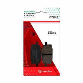 Plaquettes de frein BREMBO paire Carbon Ceramic 07041