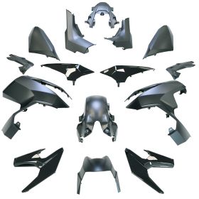 Kit Carene TNT 14 Pezzi Nero Opaco