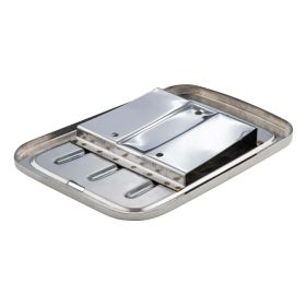 Portapacchi posteriore PREMIUM QUALITAT acciaio inox lucido per Vespa 125 VNB