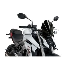 Cupolino PUIG naked sport nero omologato ABE per Suzuki