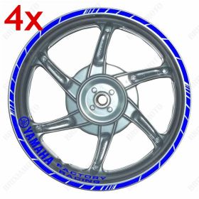 IRIDEA DESIGN BR-1717BL00007 Motorcycle rim stickers