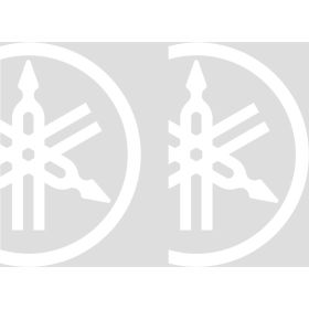 Autocollant moto IRIDEA DESIGN BRXSTICKER004-WH