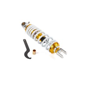 Ammortizzatore Regolabile Motoforcec 300mm oro/bianco