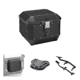GIVI TREKKER ALASKA black 44L top case for MORINI X-CAPE motorcycle