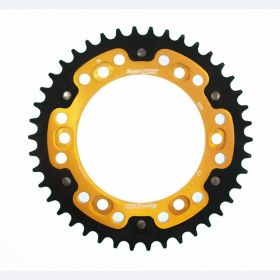 CORONA SUPERSPROX STEALTH RST NERO ORO 899 PASSO 525 - Z 42 DENTI GOLD