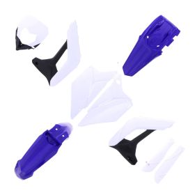 Komplettes Kunststoff-Kit POLISPORT blau/weiß/schwarz für Sherco