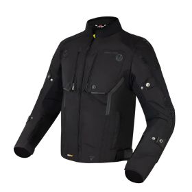 Veste de moto pour homme REBELHORN BORG noire