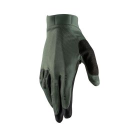 LEATT 1.0 GripR MTB Gloves Mint Green MicronGrip Palm Touchscreen Compatible
