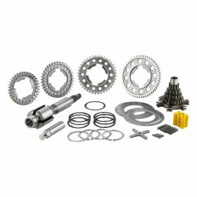 Kit SERIE PRO ingranaggi multipli 4 ruote dentate crociera e selettore marce