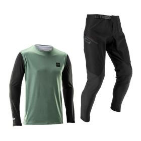 LEATT Gravity 1.0 MTB-Anzug Enduro Mintgrün Aerodynamische Ärmel