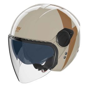 NOLAN N20-2 Visor Impeto Urban jet helmet 343 ivory ochre