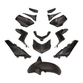 Kit de carénage TNT 13 pièces noir mat pour Yamaha X-Max 125-300