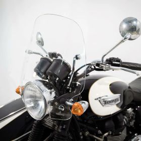 ISOTTA wechselbare Windschutzscheibe mit Halterungen für TRIUMPH Bonneville T100
