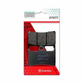 Plaquettes de frein BREMBO paire Carbon Ceramic 07077