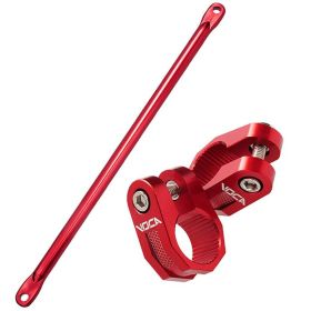 VOCA RACING Querbalken und 22mm rote Lenkerklemmen