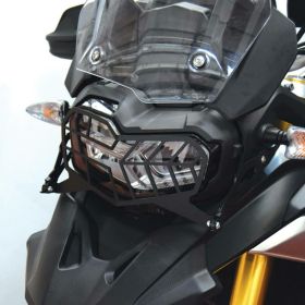 Protezione faro ISOTTA nero con griglia per BMW f 850 gs