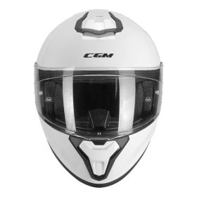 Casco Integrale CGM 330A RIOT Mono Bianco Lucido