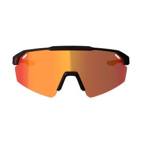 LEATT SpeedViz Lite Iriz Cryztal Sonnenbrille Schwarz Rote Linse 13%