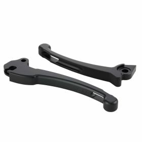 Ensemble de leviers d'embrayage/frein en aluminium noir mat SIP CNC 2 pièces