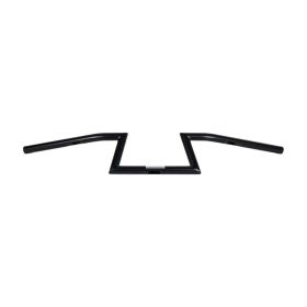 FEHLING Black Z-bar Handlebar Steel D.25.4mm 850mm
