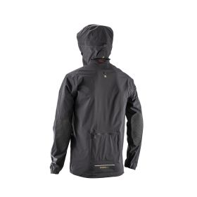 LEATT Hydradri 5.0 MTB Jacke schwarz wasserdicht 30.000 mm 30.000 g/m² 4-Wege