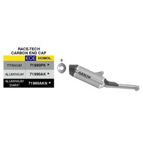 Silencieux Slip-On en Aluminium ARROW Race-Tech Approuvé pour KTM 790 Adventure