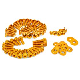 STR8 Verkleidungsschraubensatz Gold Yamaha Aerox