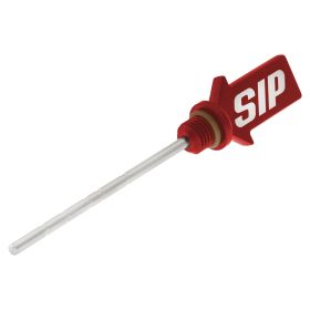 SIP SERIE PORDOI CNC Aluminium Getriebeölstange Matt Rot