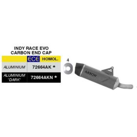 Slip-On ARROW Indy Race EVO capuchon carbone alu approuvé Moto Morini X-CAPE 700