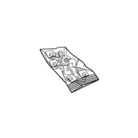 Kit de vis de plaque pour top cases SHAD SH39/59X TR41