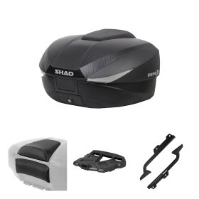 Kit top case SHAD SH58X aspect carbone pour KAWASAKI Z 900
