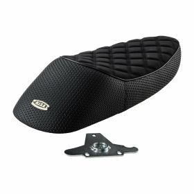 Sella sportiva NISA Black Girl nero/oro per Vespa PX80-150X