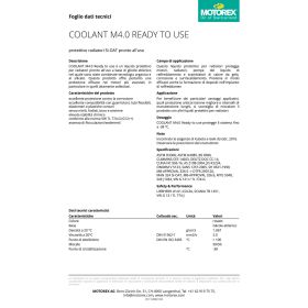 MOTOREX M4.0 Radiator Liquid Ready to Use 4L