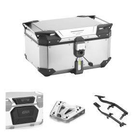 Kit bauletto GIVI OUTBACK EVO SMART alluminio per TRIUMPH Tiger 900