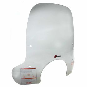 FACO Windshield 330x485 mm tinted with included mounting hardware kit