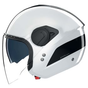Casco jet urbano NOLAN N20-2 Visor Dolce Vita 348 bianco nero