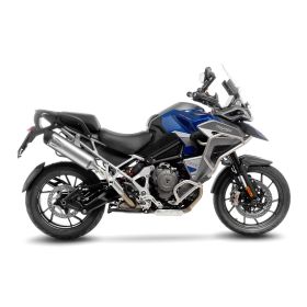 Silencieux Slip-On en Acier Inoxydable LeoVince LV One Evo pour TRIUMPH