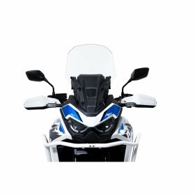 ISOTTA Grand Pare-brise Transparent 555x345mm avec supports inclus pour HONDA